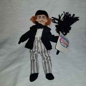 NWT Disney Bean Bag Plush Mary Poppins Bert Beanie Stuffed Animal Chimney Sweep